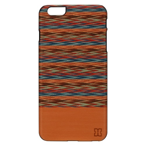 iPhone 6s 6 Plus Wood Case Brownie Checkered
