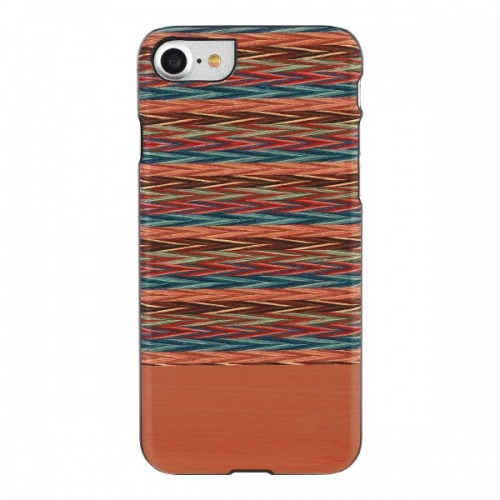 iPhone 78 Plus Wood Case Brownie Checkered